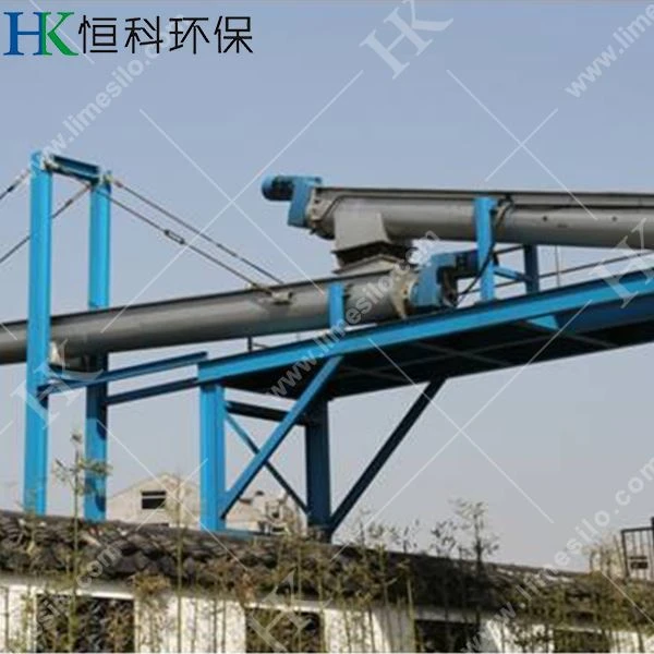 Stainless Steel Shaftless Screw Conveyors For Filter Press Cake